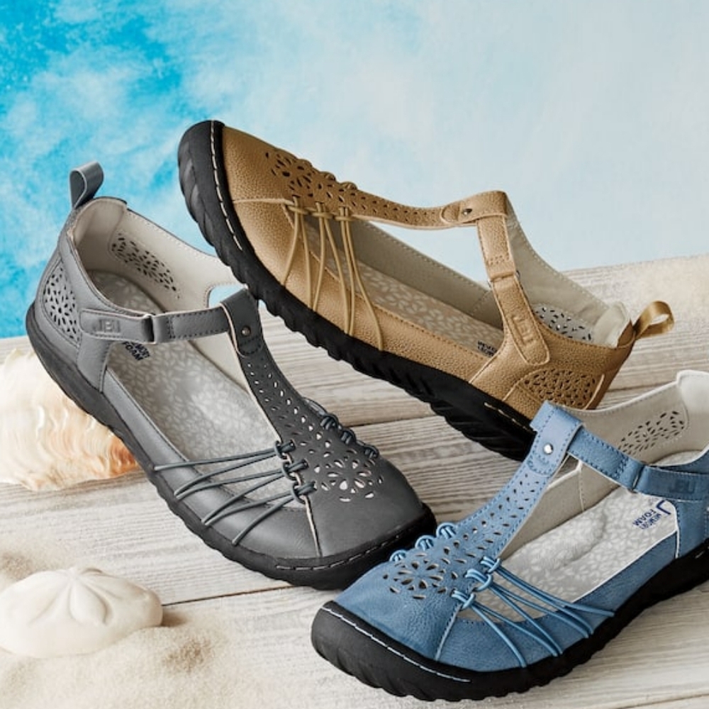 Jambu JBU Ankle Strap, Bungee Sandal - Picture 15 of 15